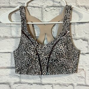 Victoria Sport Angel Max Leopard Print Sports Bra, 34B